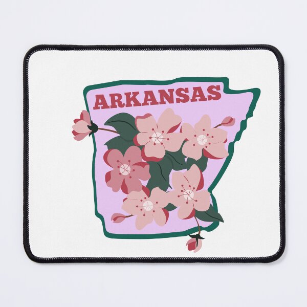 Item preview, Arkansas State Apple Blossom Flower Watercolor Classic T-shirt Sticker designed and sold by ThinkNature!.