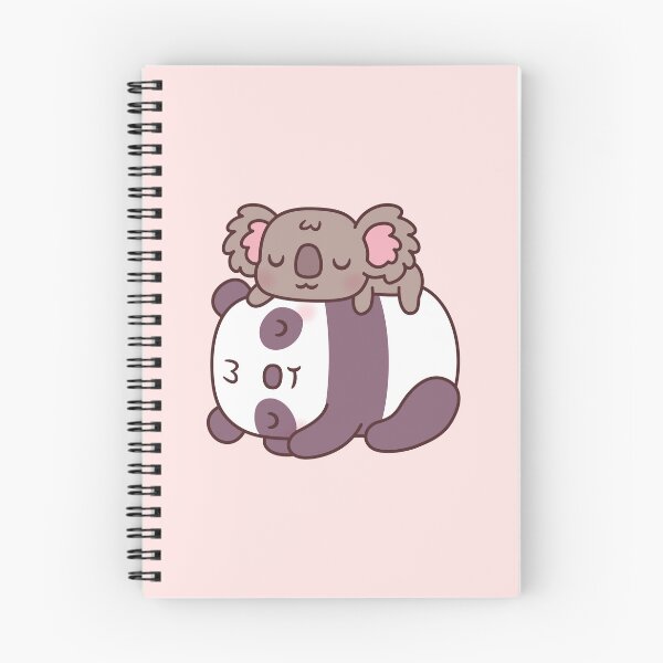 Item preview, Cute Sleeping Panda And Koala Bear designed and sold by rustydoodle.