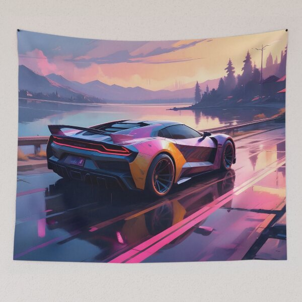Artikelvorschau, Cyberpunk-Hypercar am See entworfen und verkauft von papi1998.