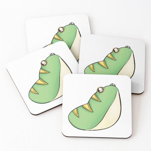 Item preview, cute green frog designed and sold by JaceandMarshi.