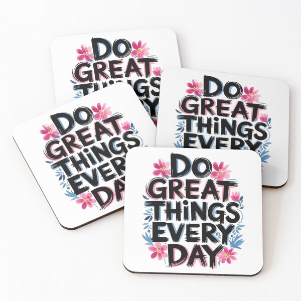 Item preview, Do Great Things Every Day designed and sold by nimmitrends.