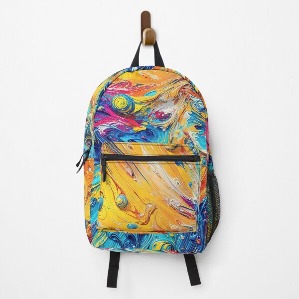 Item preview, Vibrant Swirls of Cosmic Paint designed and sold by blackhalt.