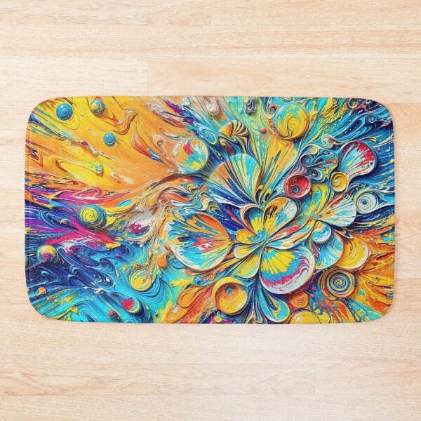 Item preview, Vibrant Swirls of Cosmic Paint designed and sold by blackhalt.