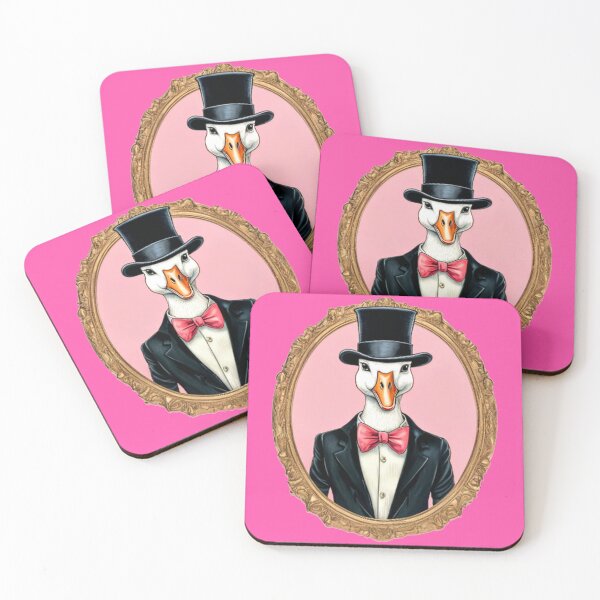 Item preview,  Dapper Goose in Top Hat and Bow Tie  designed and sold by MelissaMelovich.