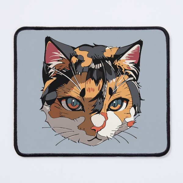 Item preview, cat head art designed and sold by Atlantico54.