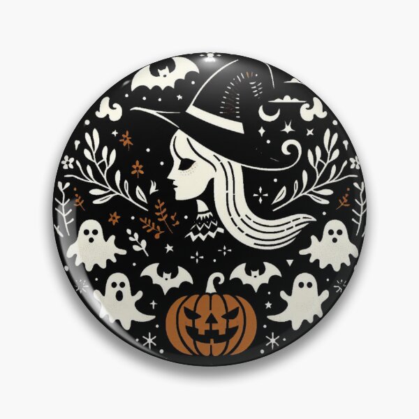 Item preview, Halloween Witch and Friends designed and sold by Karen Simon.