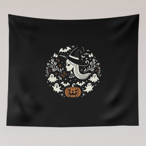 Item preview, Halloween Witch and Friends designed and sold by Karen Simon.