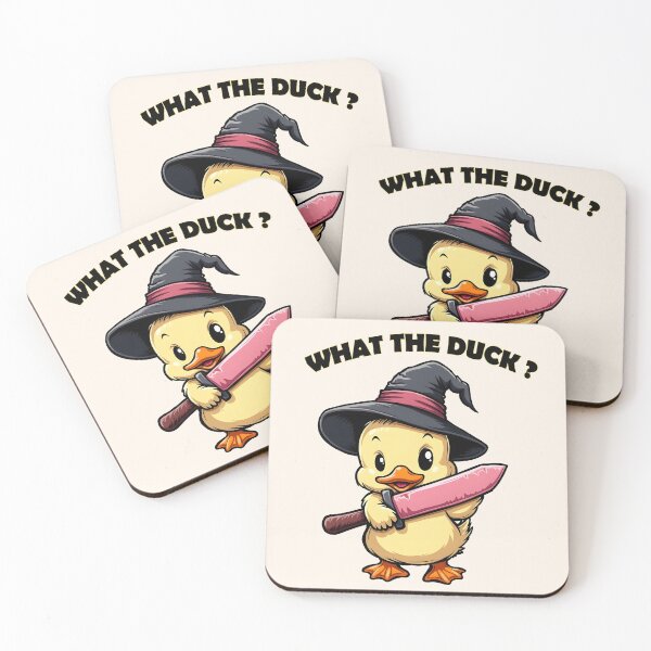 Item preview, What the Duck?! Witchy Chaos Unleashed designed and sold by blackbean21.