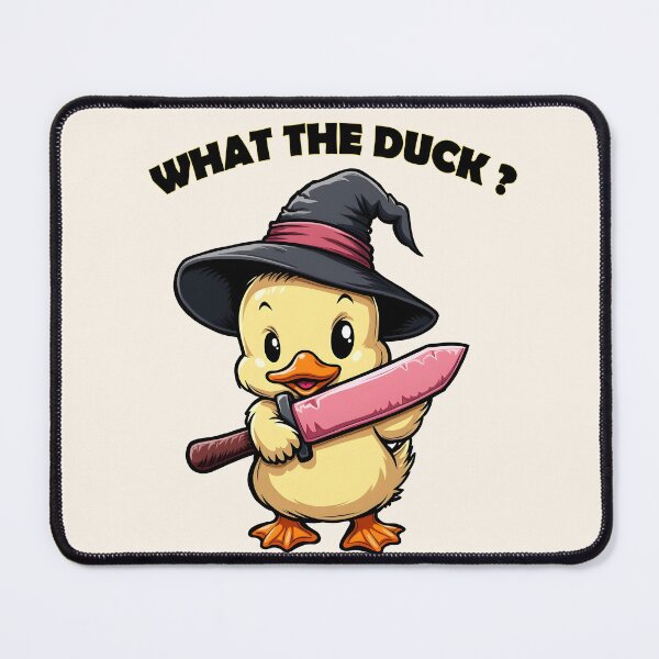 Item preview, What the Duck?! Witchy Chaos Unleashed designed and sold by blackbean21.