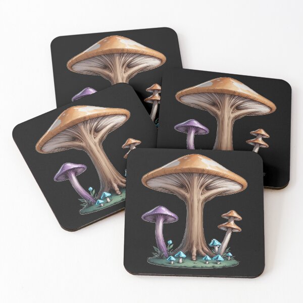 Item preview, Trippy Witchy crystal Magic Mushrooms Alter  designed and sold by Arcane  Adorable.