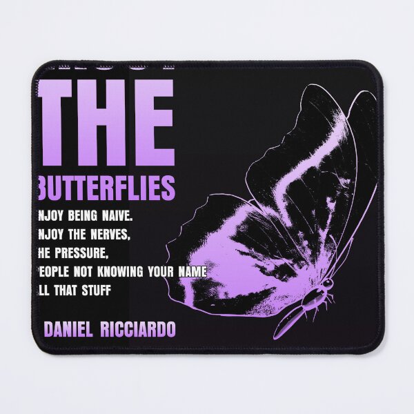 Item preview, Pink Enjoy the Butterflies D Ricciardo designed and sold by KendallCarlo.
