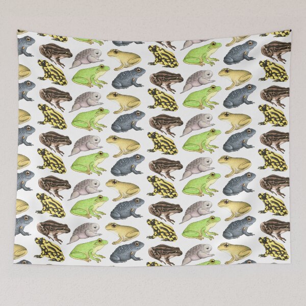 Item preview, Frogs of Australia designed and sold by Suzanne Houghton.