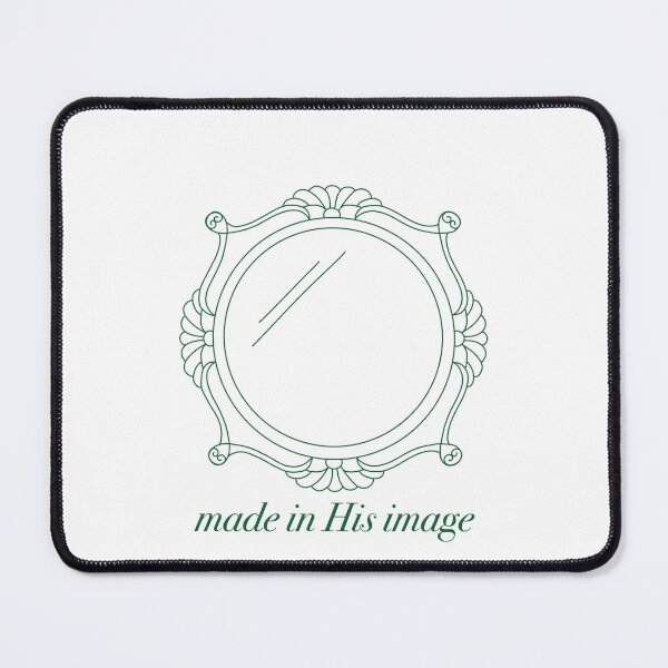 Item preview, His image Genesis 1:27 Ornate Mirror designed and sold by EnergizingEmily.