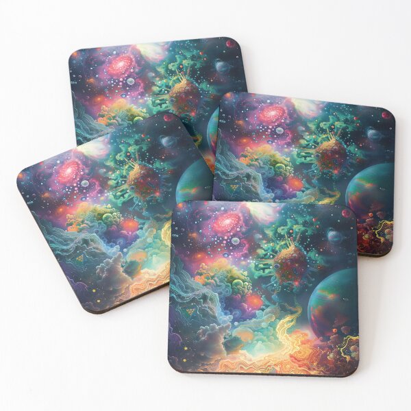 Item preview, Psychedelic Voyage Through Cosmic Dreams designed and sold by HarmonicDaze.
