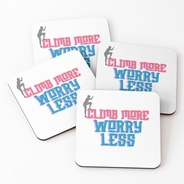 Item preview, Climb More Worry Less designed and sold by Cynthia Marinakos.