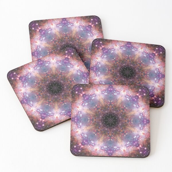 Item preview, Space Mandala no25 Purple Trippy Cosmic Space Art for Yoga designed and sold by Dr-Pen.