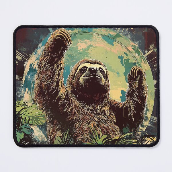 Item preview, An excited sloth. designed and sold by GagamellGray.
