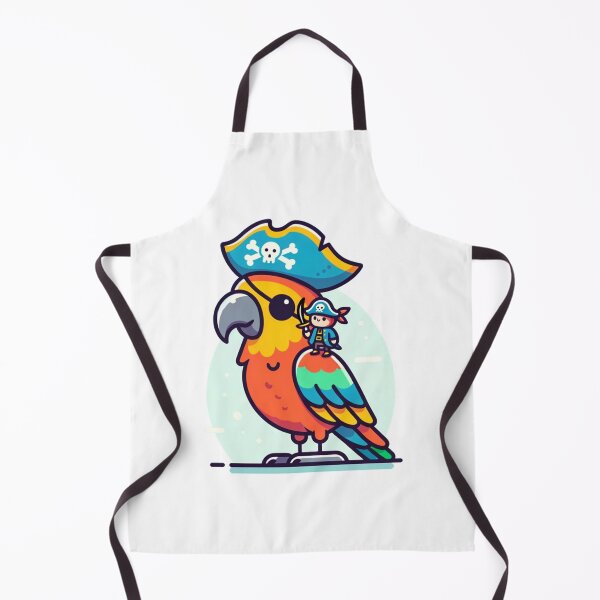 Item preview, Polly the Parrot Pirate  designed and sold by nostalgiapress.