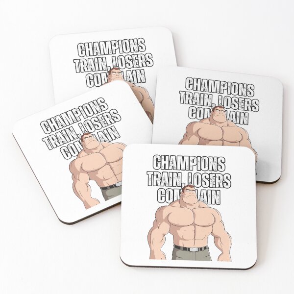 Item preview, Champions Train, Losers Complain - Push Your Limits designed and sold by Nalanda2000.