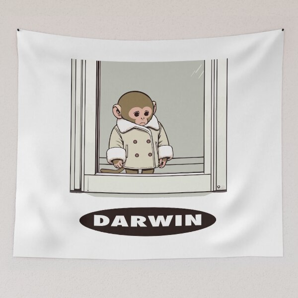 Item preview, Toronto - Darwin - The Ikea Monkey - With Text designed and sold by nostalgiapress.