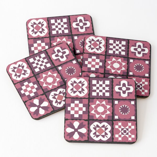 Item preview, Hip to be square - quilting blocks designed and sold by EvergreenWhimsy.