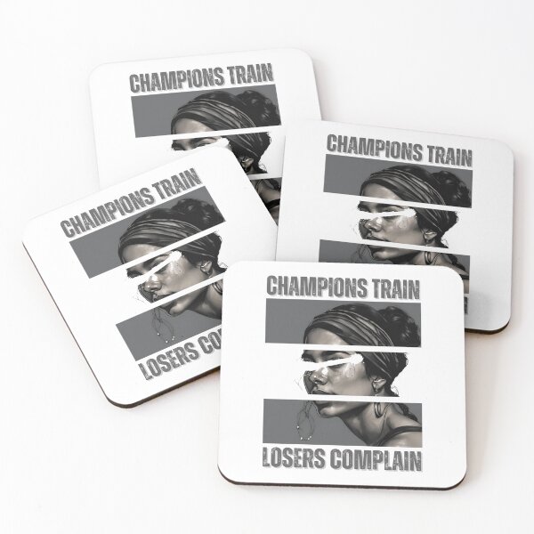 Item preview, Champions Train, Losers Complain - Push Your Limits designed and sold by Nalanda2000.