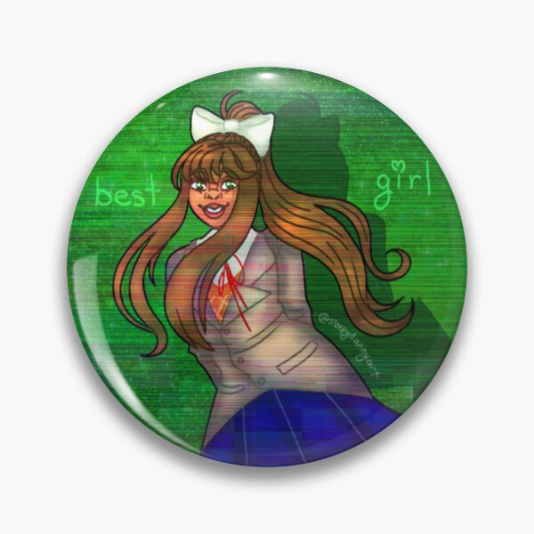 Item preview, DDLC Best Girl Monika designed and sold by sleepydanny.