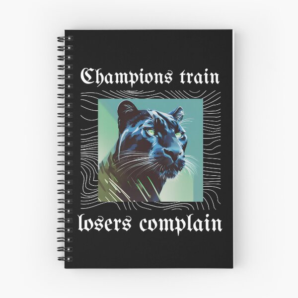Item preview, Motivation for Champions: Train Hard, No Complaints designed and sold by Nalanda2000.