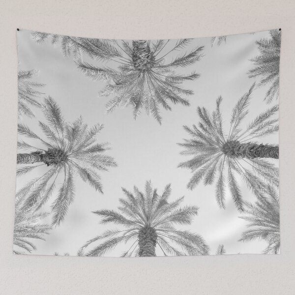 Item preview, Monochrome Palms designed and sold by assaf.