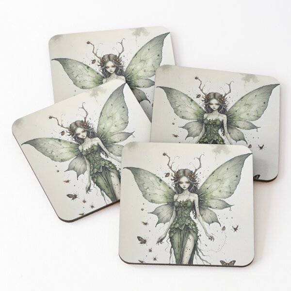 Item preview, Green tea darkland fairy  designed and sold by mr-b-nz.