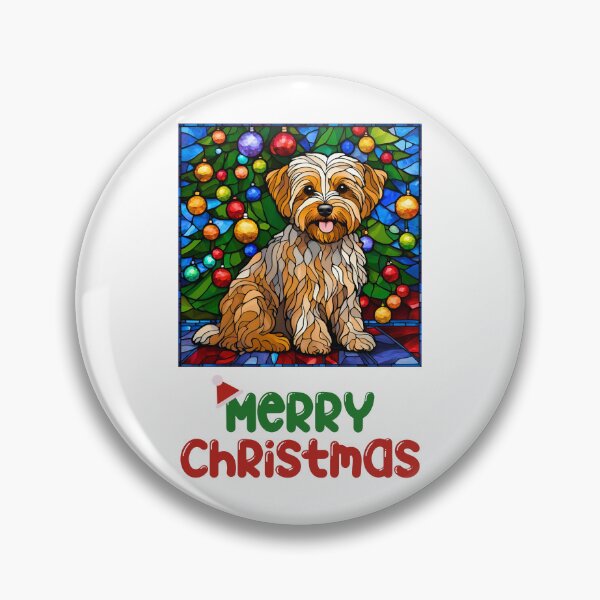Item preview, Diseño de vidrieras de Yorkipoo con texto Feliz Navidad designed and sold by Fredster1966.
