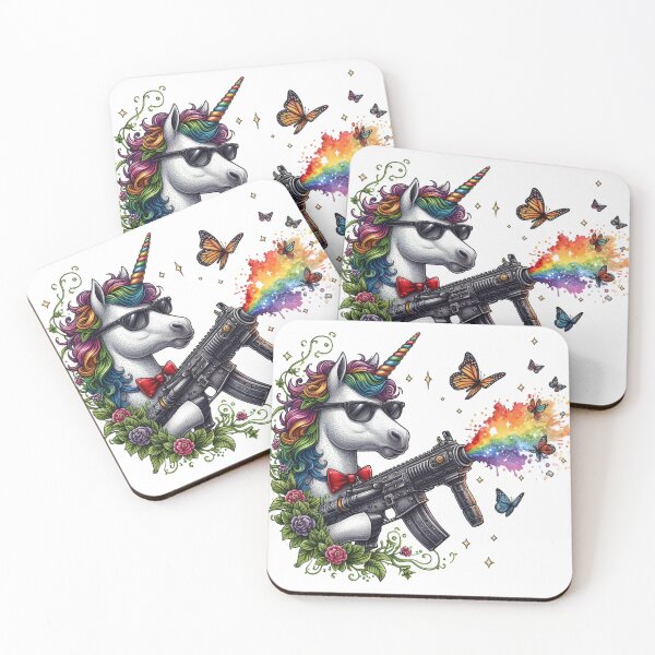 Item preview, Unicorn With Guns designed and sold by HaydenMillepied.