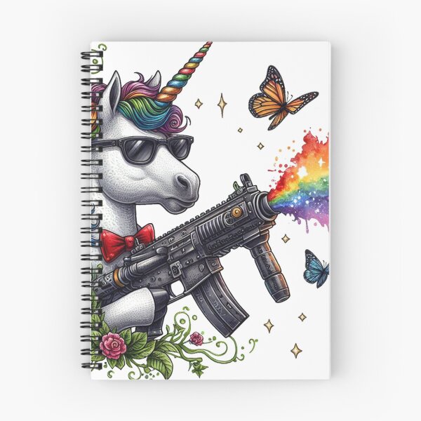 Item preview, Unicorn With Guns designed and sold by HaydenMillepied.