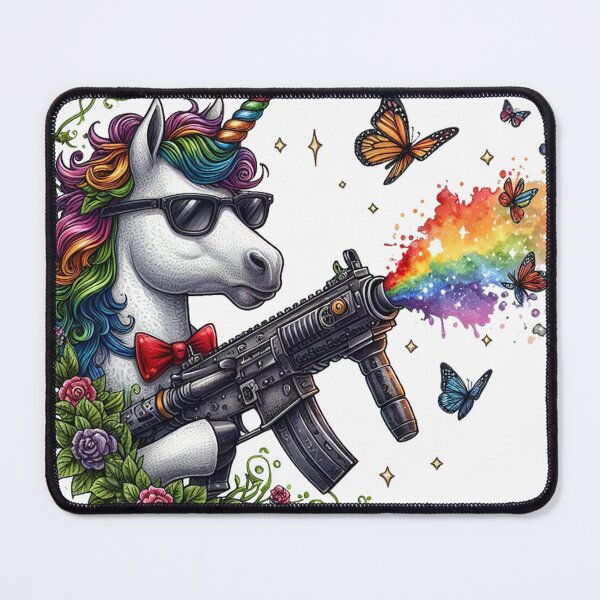 Item preview, Unicorn With Guns designed and sold by HaydenMillepied.