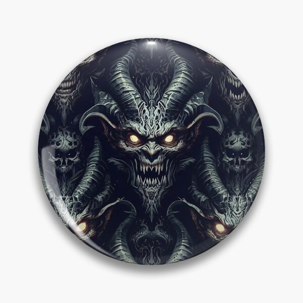 Item preview, Terrifying Demonic Beast Pattern designed and sold by JavisSRDesign.