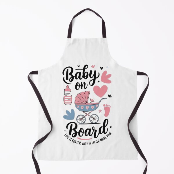 Item preview, Baby on Board - Adorable Pink Baby Stroller Design designed and sold by love3617.