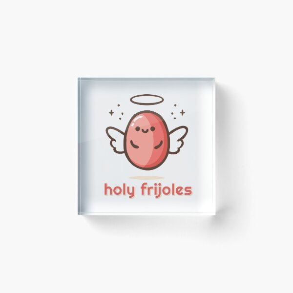 Item preview, Holy Frijoles - funny cartoon bean designed and sold by nostalgiapress.