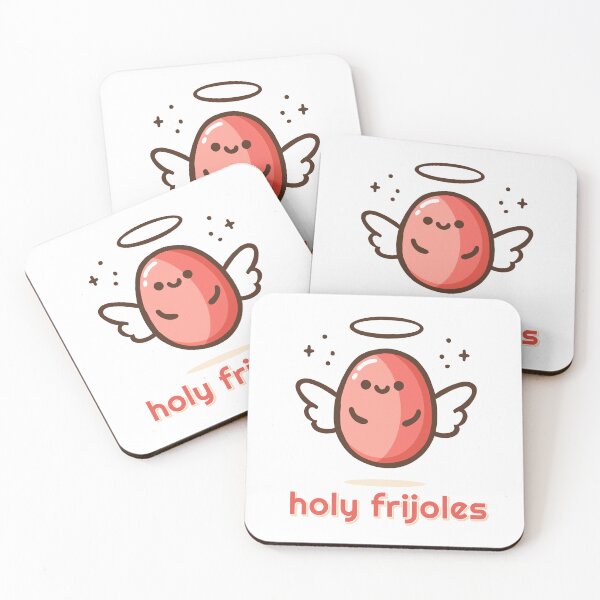 Item preview, Frijoles Sagrados - frijol de dibujos animados divertidos designed and sold by nostalgiapress.