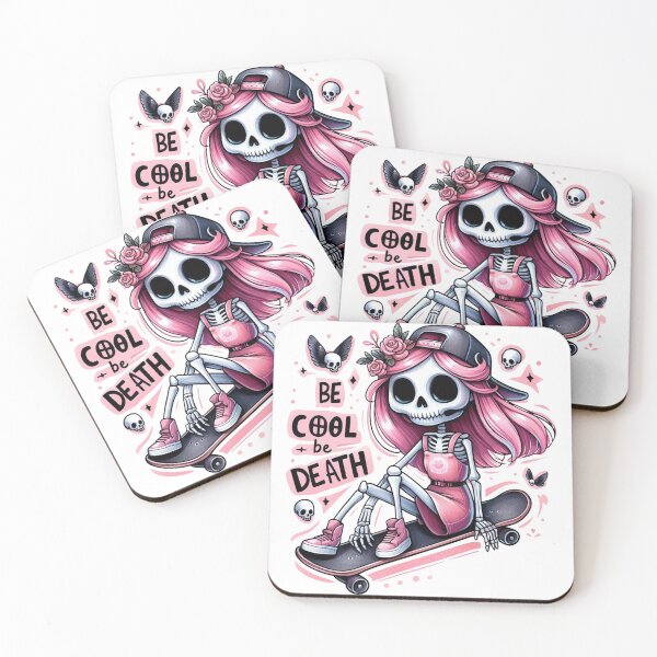 Item preview, Cool Girl Aesthetic Be Cool Be Death designed and sold by HaydenMillepied.
