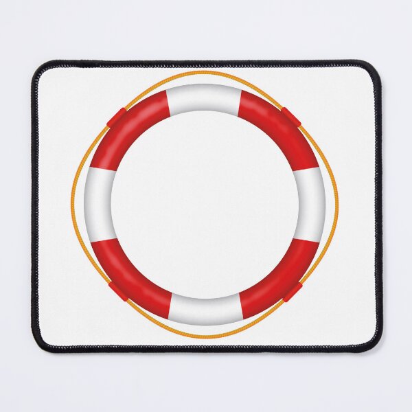 Item preview, Life buoy. Red and white lifebelt designed and sold by Ermes.S.