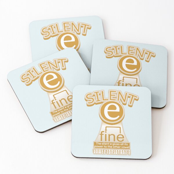 Item preview, Silent E spelling rule Grammar Phonics designed and sold by piedaydesigns.