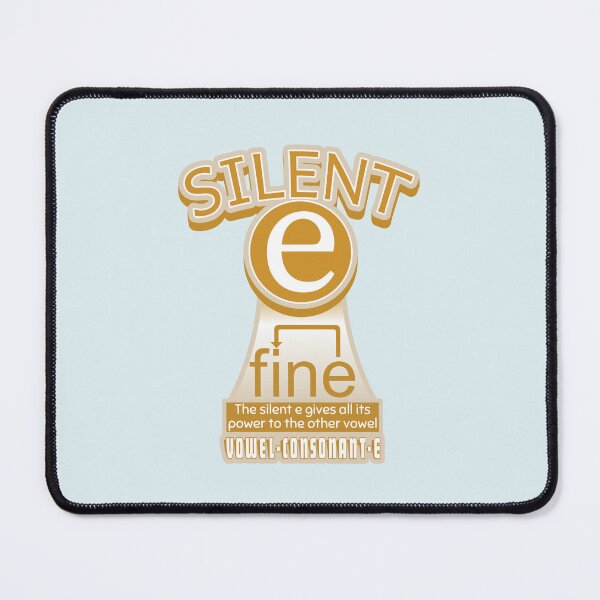 Item preview, Silent E spelling rule Grammar Phonics designed and sold by piedaydesigns.