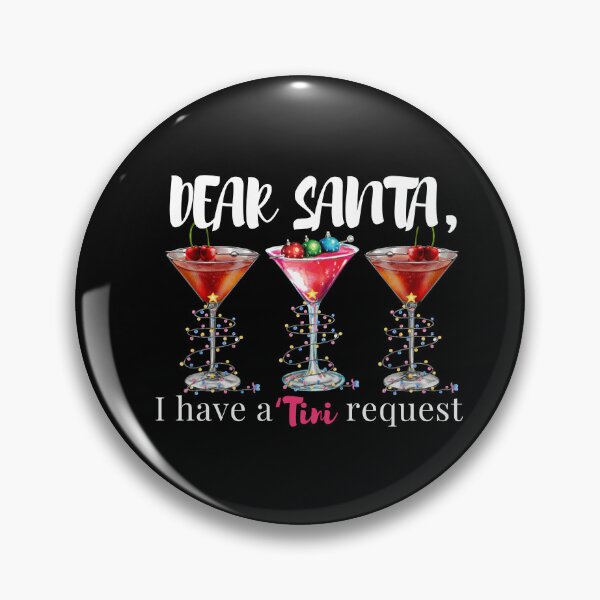Item preview, Dear Santa I Have A Tini Request Martini Christmas Lights designed and sold by SunfullyYours.