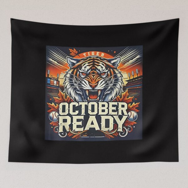 Item preview, October Ready Baseball Tiger Fan  designed and sold by bumqiudci.