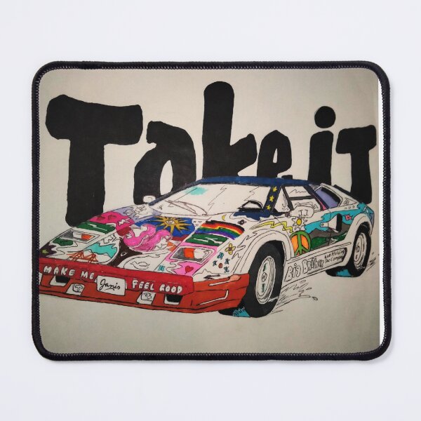 Item preview, "What if Janis had a Countach?" designed and sold by Logan Chrysler-D'Otard.