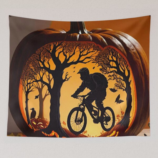 Item preview, MTB Halloween Design with Spooky Vibes designed and sold by GrizzlyCollective.