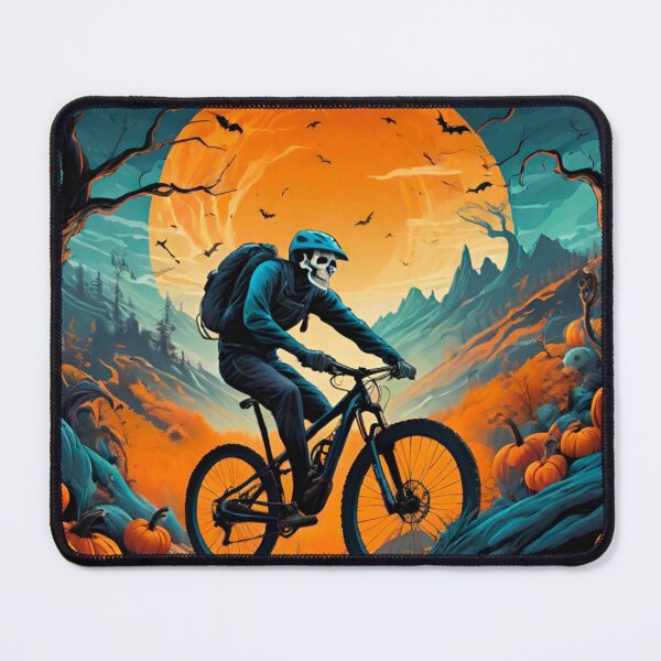 Item preview, Halloween-Inspired MTB Design for Riders designed and sold by GrizzlyCollective.