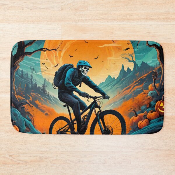 Item preview, Halloween-Inspired MTB Design for Riders designed and sold by GrizzlyCollective.
