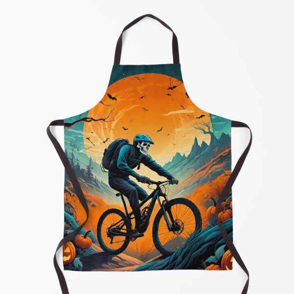 Item preview, Halloween-Inspired MTB Design for Riders designed and sold by GrizzlyCollective.