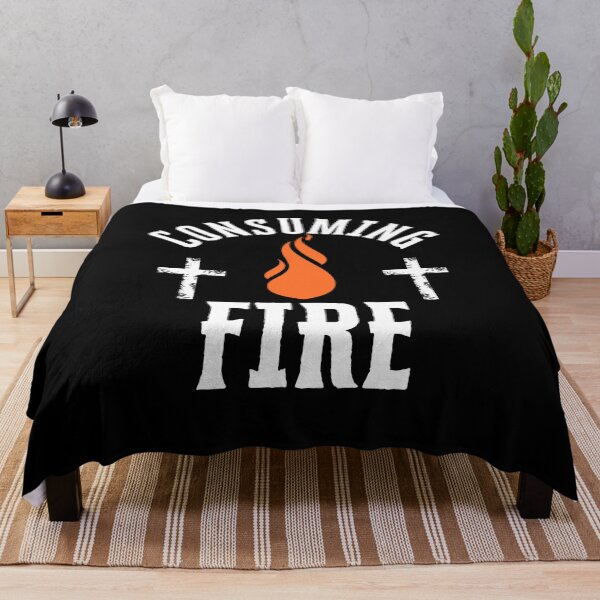 Item preview, Consuming Fire ,Christian Men's Design, Bible Verse Quotes,Christian Women designed and sold by mattlee20.